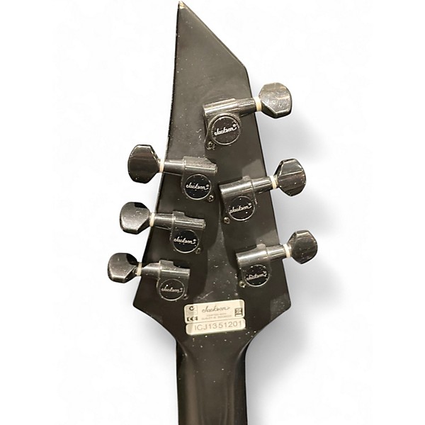 Used Jackson SLATX6MG Black Solid Body Electric Guitar