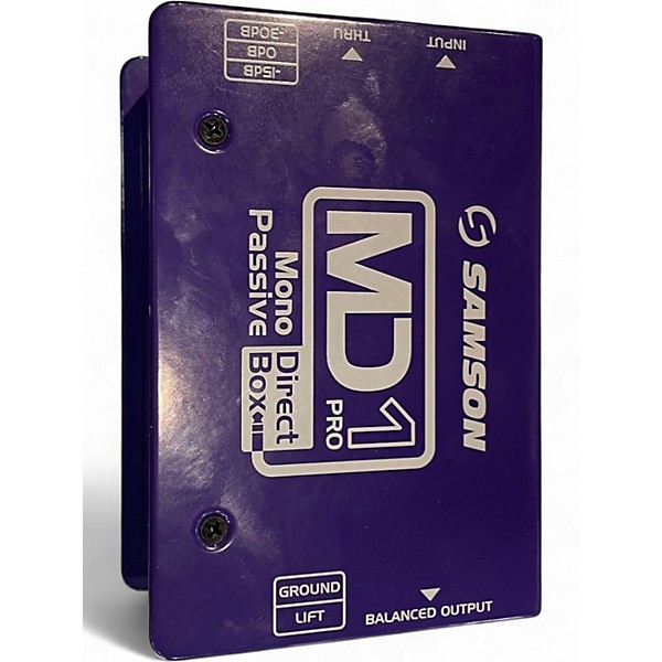 Used Samson MD 1 Pro Direct Box