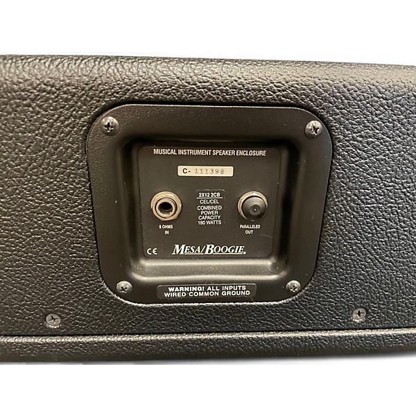 Used MESA/Boogie 2X12 2CB Guitar Cabinet