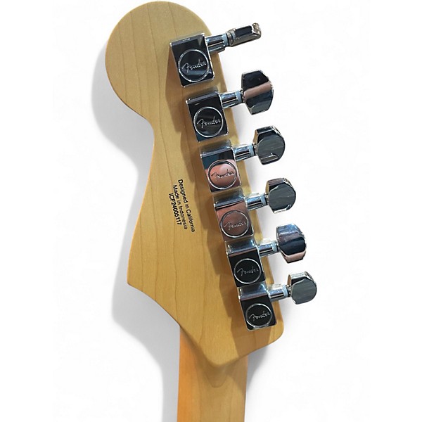 Used Fender Standard Stratocaster Cream Solid Body Electric Guitar