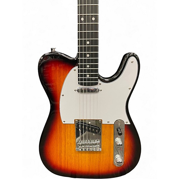 Used Donner STANDARD SERIES Sunburst Solid Body Electric Guitar