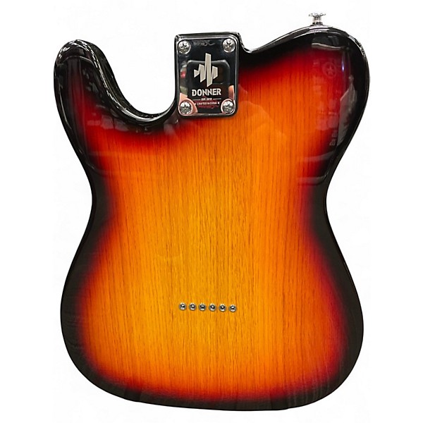 Used Donner STANDARD SERIES Sunburst Solid Body Electric Guitar