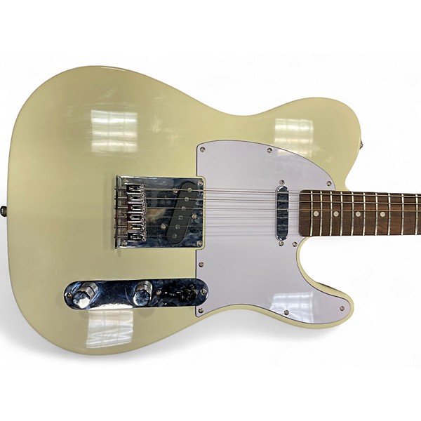 Used Squier Affinity Telecaster Olympic White Solid Body Electric Guitar