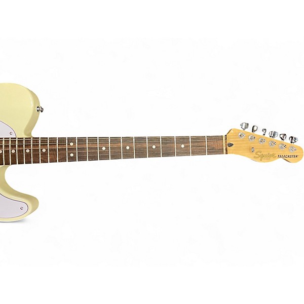 Used Squier Affinity Telecaster Olympic White Solid Body Electric Guitar