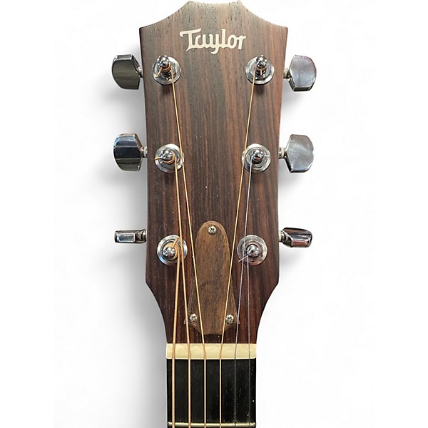 Used Taylor 214CE Deluxe Natural Acoustic Electric Guitar