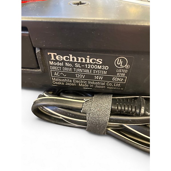 Used Technics sl1200mk3d Turntable