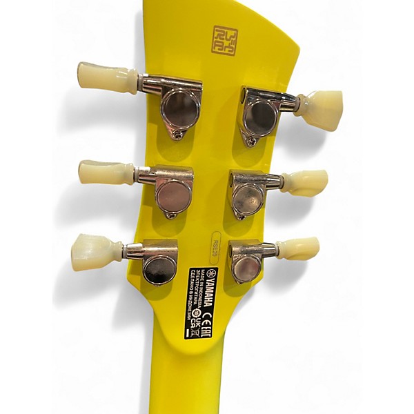 Used Yamaha REVSTAR RSE20 HIGHLIGHTER YELLOW Solid Body Electric Guitar