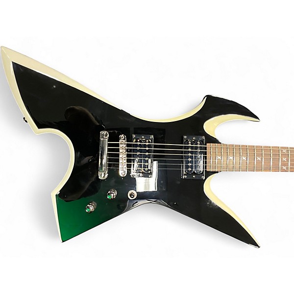 Used ESP LTD Max Cavalera MAX-200 Electric Guitar Black and White Solid Body Electric Guitar