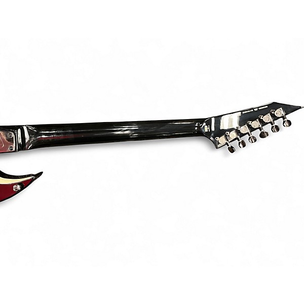 Used ESP LTD Max Cavalera MAX-200 Electric Guitar Black and White Solid Body Electric Guitar