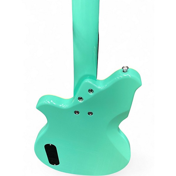 Used Airline map bass Seafoam Green Electric Bass Guitar