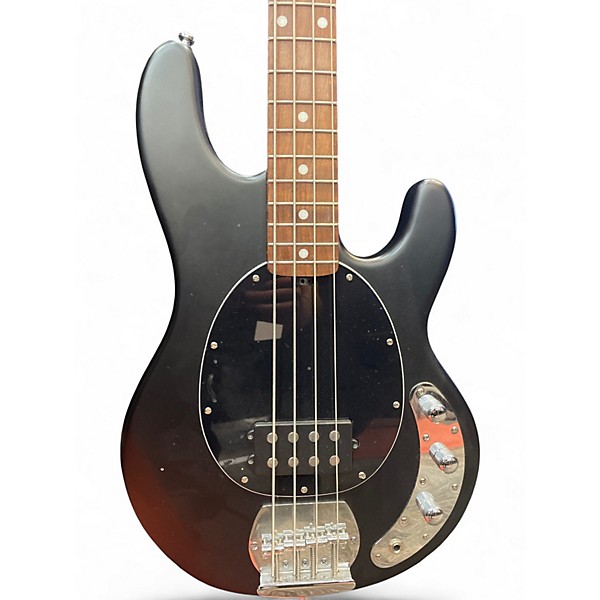 Used Sterling by Music Man Ray4 Black Electric Bass Guitar