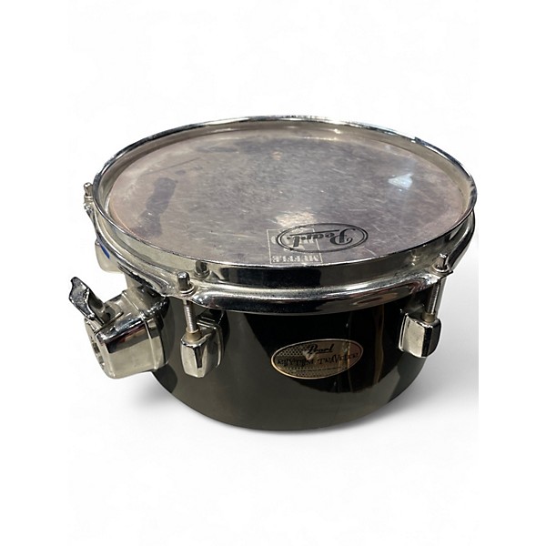 Used Pearl 5 Piece Rhythm Traveler Compact Black Drum Kit