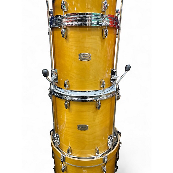 Used Yamaha 7 Piece Stage Custom Natural Drum Kit