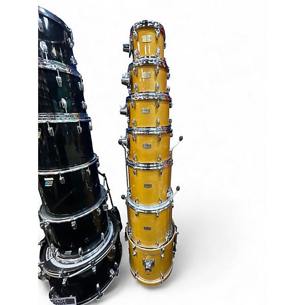 Used Yamaha 7 Piece Stage Custom Natural Drum Kit