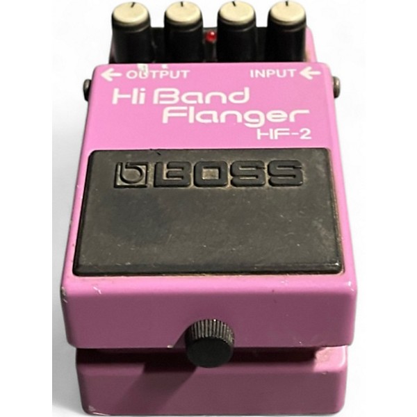 Used BOSS HF2 Hi Band Flanger Effect Pedal