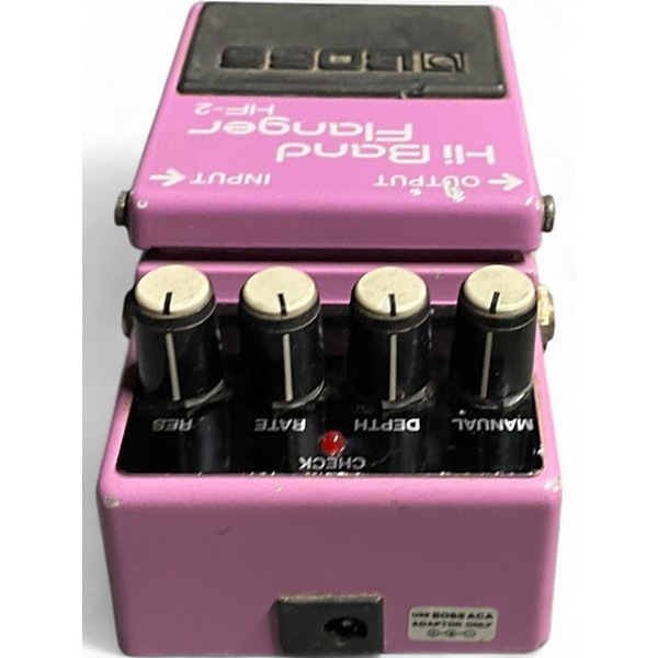 Used BOSS HF2 Hi Band Flanger Effect Pedal