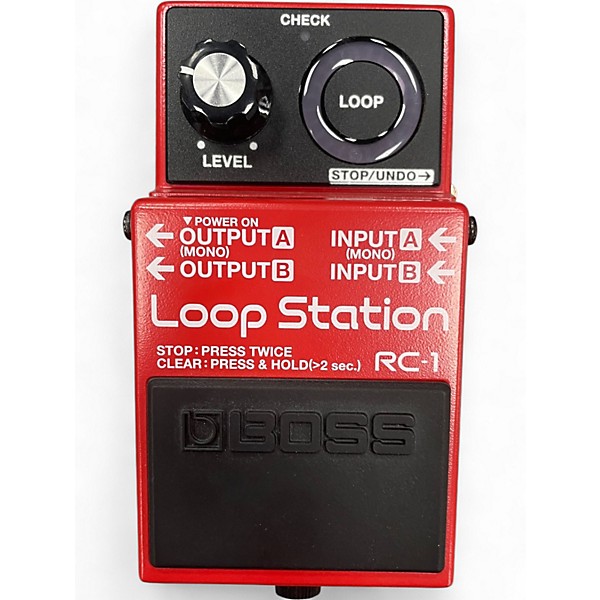 Used BOSS RC1 Loop Station Pedal