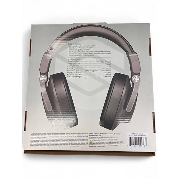 Used Sterling Audio S452 Studio Headphones