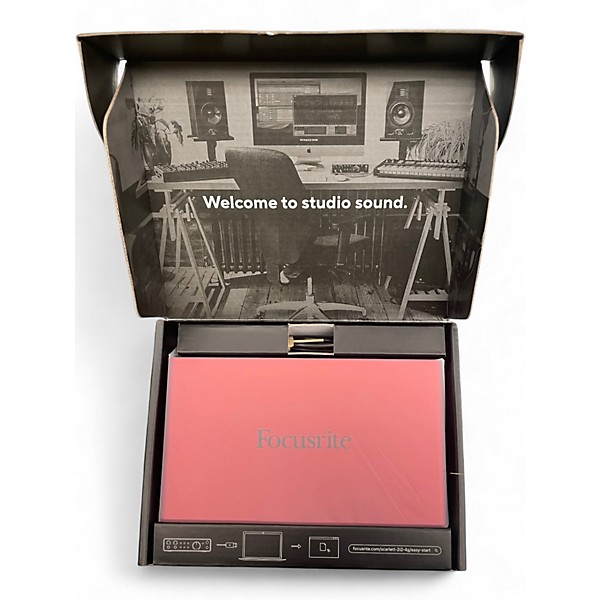 Used Focusrite 2I2 4TH GEN Audio Interface