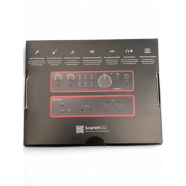 Used Focusrite 2I2 4TH GEN Audio Interface
