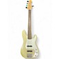 Used Squier Precision Bass standard v Shoreline Gold Electric Bass Guitar thumbnail