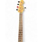 Used Squier Precision Bass standard v Shoreline Gold Electric Bass Guitar