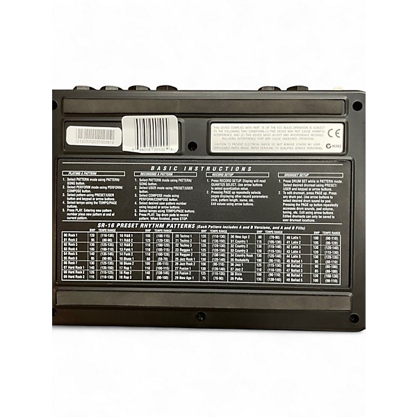 Used Alesis SR-16 Drum Machine