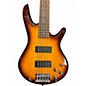 Used Ibanez GSR205FM 5 String Amber Burst Electric Bass Guitar