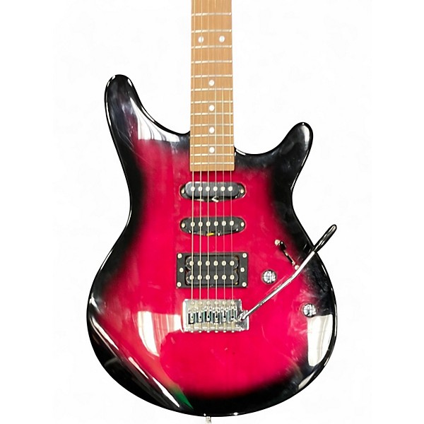 Used Rogue ROCKETEER REDBURST Solid Body Electric Guitar