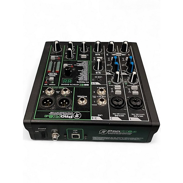 Used Mackie PROFX6 V3 Unpowered Mixer