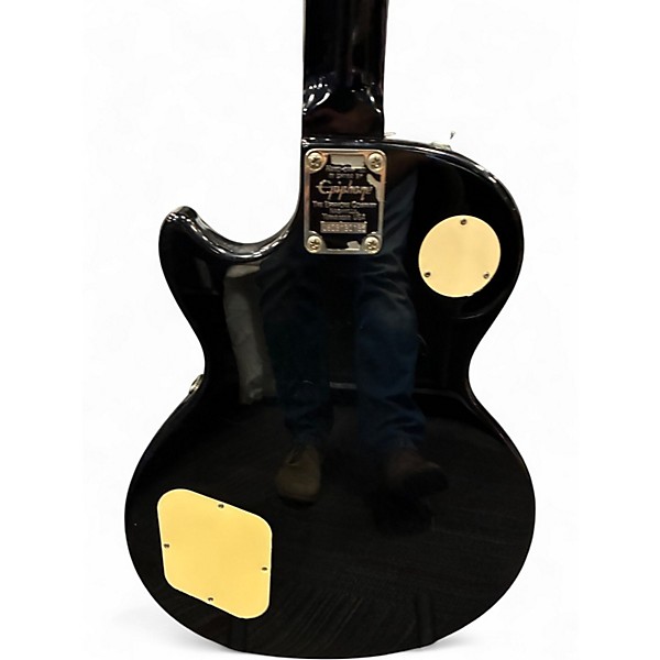 Used Epiphone Les Paul 100 Bolt On Ebony Solid Body Electric Guitar