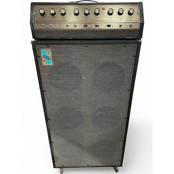 Used 1960s Valco 62-9052 Tube Head with 6x10 Cabinet Guitar Stack