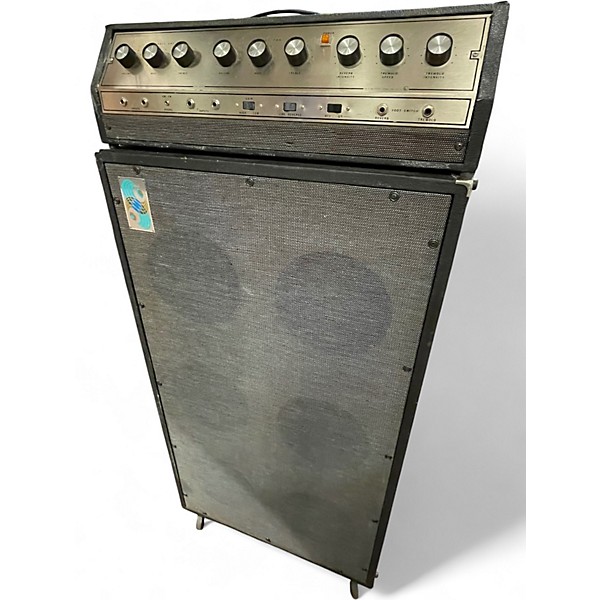 Used 1960s Valco 62-9052 Tube Head with 6x10 Cabinet Guitar Stack