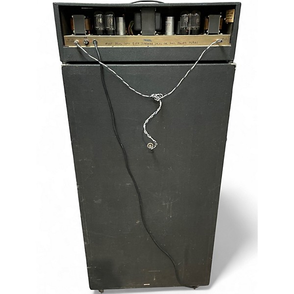 Used 1960s Valco 62-9052 Tube Head with 6x10 Cabinet Guitar Stack