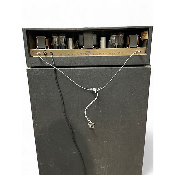 Used 1960s Valco 62-9052 Tube Head with 6x10 Cabinet Guitar Stack