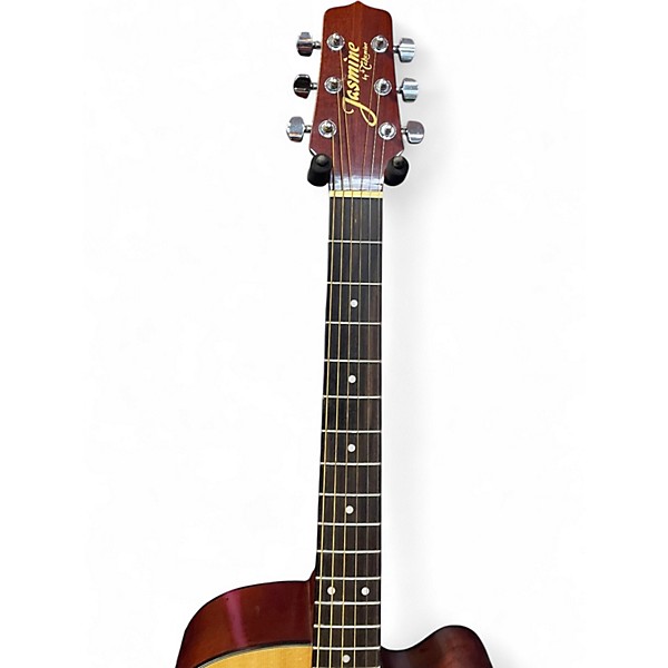 Used Jasmine ES-45C Natural Acoustic Electric Guitar