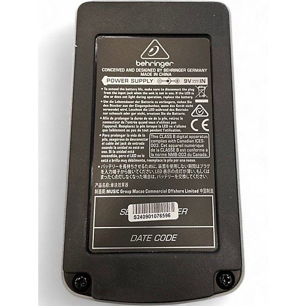 Used Behringer FX600 Effect Processor