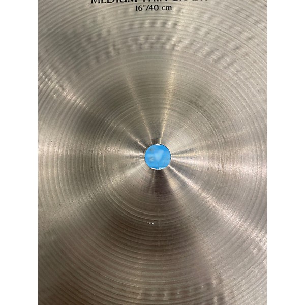 Used Zildjian 16in A Series Medium Thin Crash Cymbal