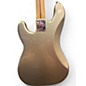 Used Fender 75th Anniversary Commemorative Mexican Precision Bass Silver Electric Bass Guitar