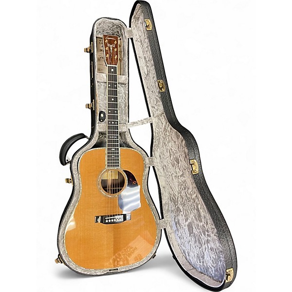 Used Eastman E40DTC Natural Acoustic Electric Guitar