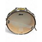 Used Ludwig 5X14 Classic Maple Snare Lemon Peel Oyster  Drum