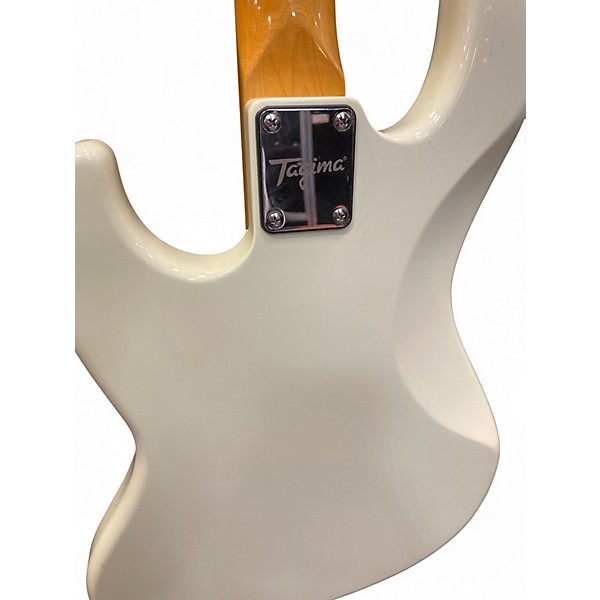 Used Tagima TW73 Cream Electric Bass Guitar