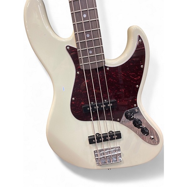 Used Tagima TW73 Cream Electric Bass Guitar