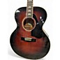 Used Yamaha fj-645 red burst Acoustic Guitar