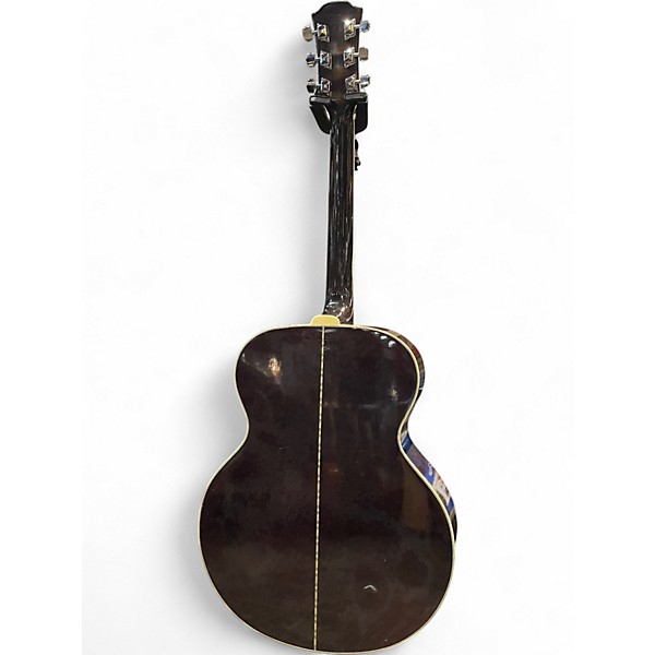 Used Yamaha fj-645 red burst Acoustic Guitar