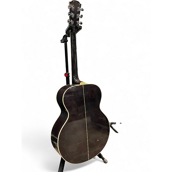 Used Yamaha fj-645 red burst Acoustic Guitar