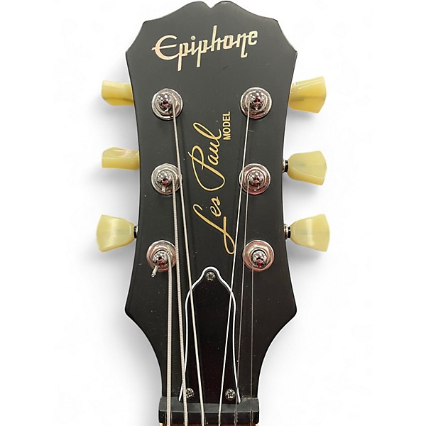 Used Epiphone Les Paul Baritone  Mahogany Solid Body Electric Guitar