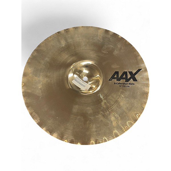 Used SABIAN 13in AAX X Celerator Hi Hat Pair Cymbal
