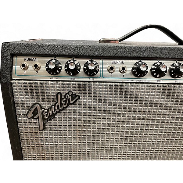 Vintage 1980 Fender Deluxe Reverb Tube Guitar Combo Amp