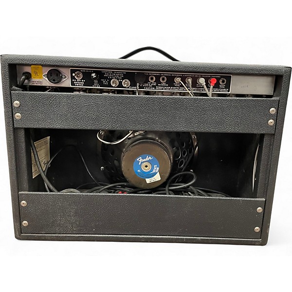 Vintage 1980 Fender Deluxe Reverb Tube Guitar Combo Amp